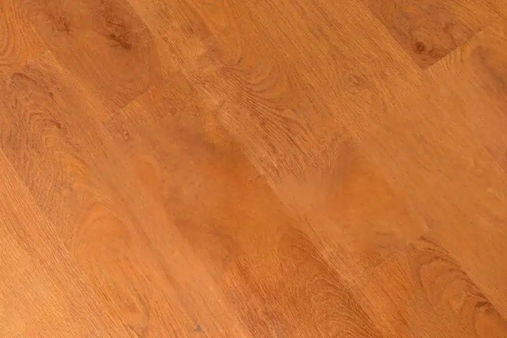 Close-up of wood-look vinyl flooring after an LVT Deep Clean & Protect Redmond WA service.