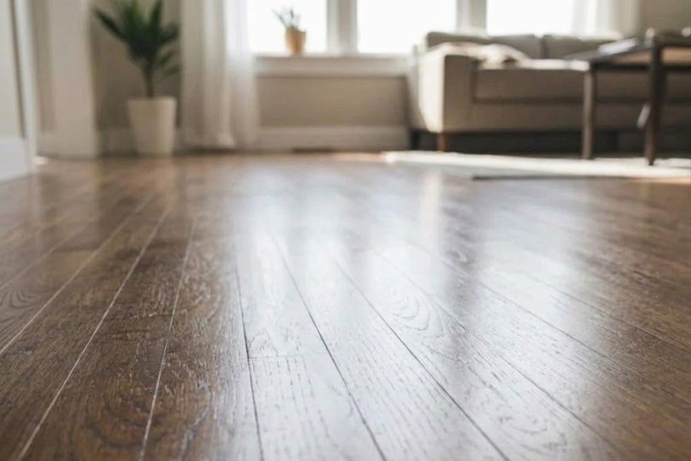 Expert hardwood floor wax removal Mercer Island service restores original shine, removes build-up.