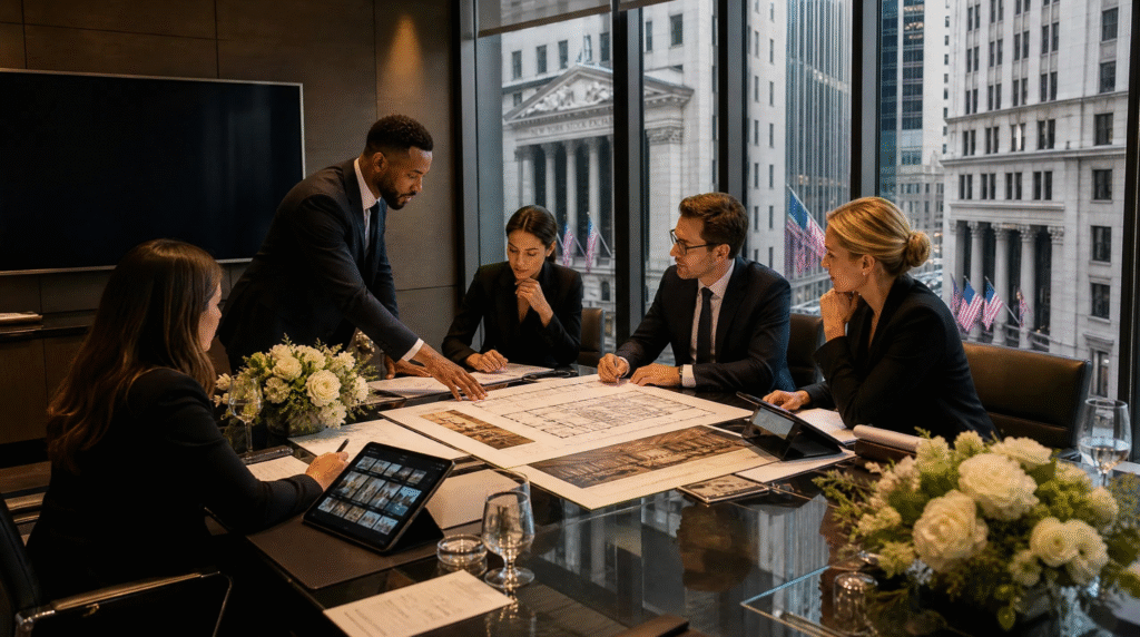 Wall Street New York NY Event Planning